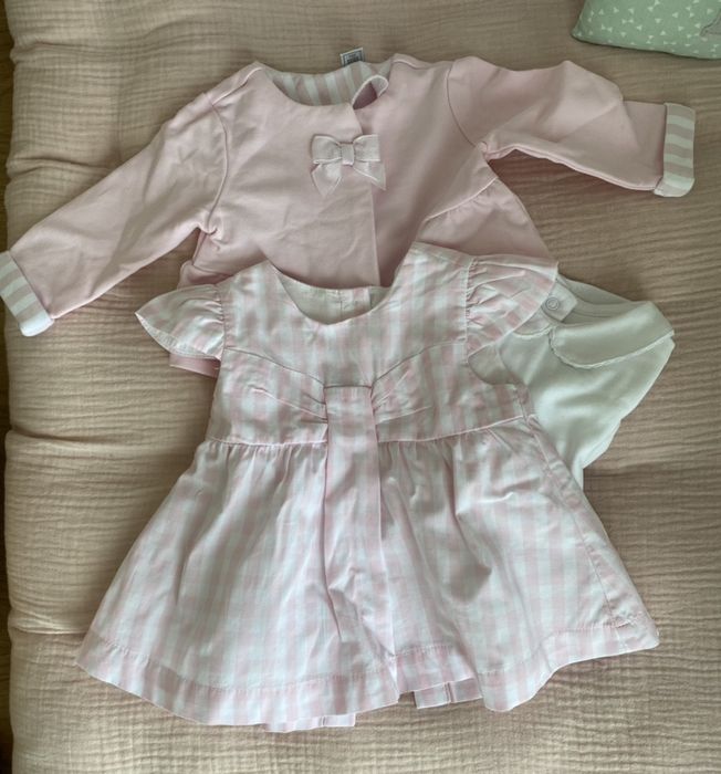 vestido bebe 1 mes